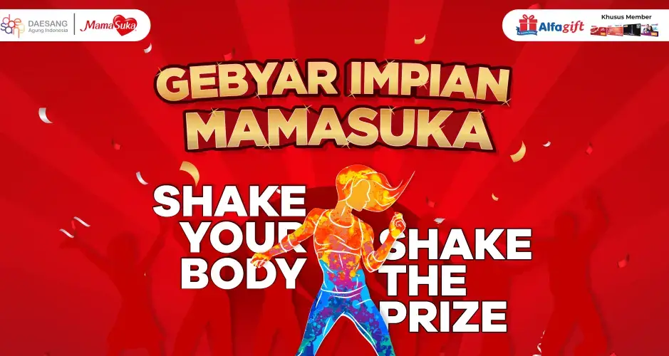 poster event Mamasuka "GEBYAR IMPIAN MAMASUKA" Mamasuka event poster "GEBYAR IMPIAN MAMASUKA"